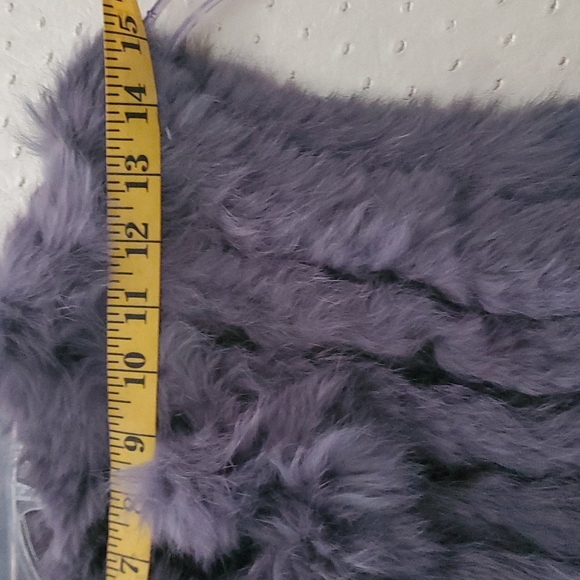 Karen Klein Grey Fur  vest, Sz M NWOT - Picture 9 of 9